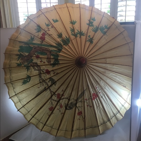 Antique Handmade Japanese Umbrella